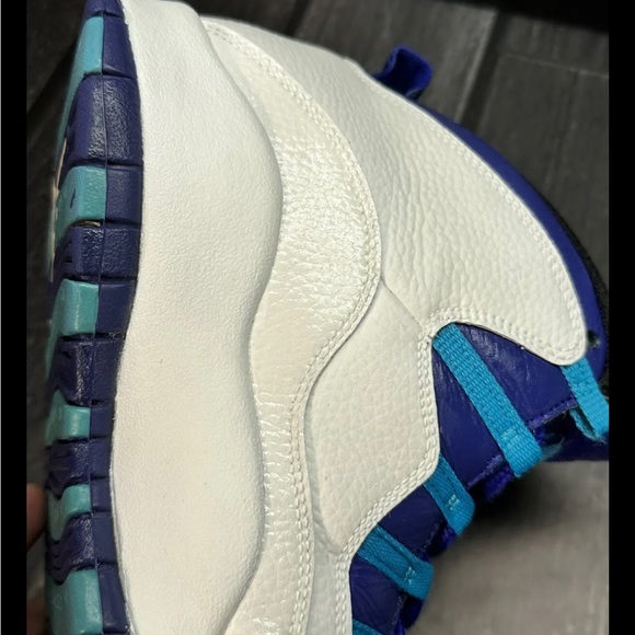 Jordan 10 Retro Charlotte Hornets 2016 US Mens 11.5 - Picture 7 of 12